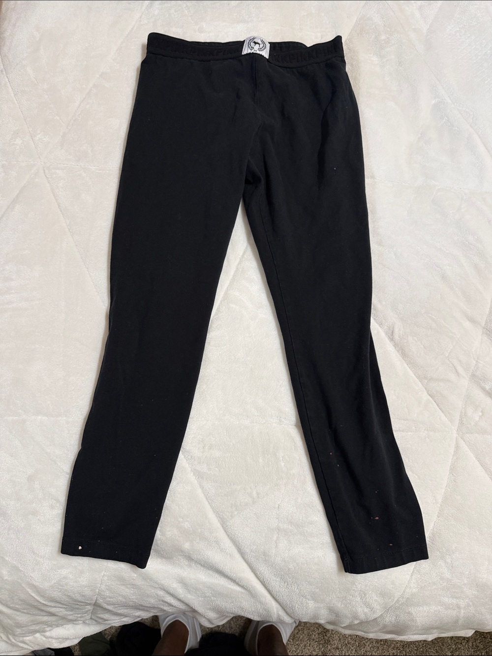 PINK Victoria's Secret Black Yoga Leggings